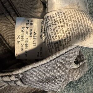 Levi's 511 Gray Slim Straight Jeans